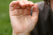 The baker’s hand
