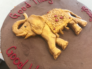 Fondant Elephant from The Able Baker