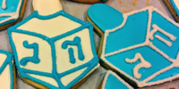 Dreidel Cookies