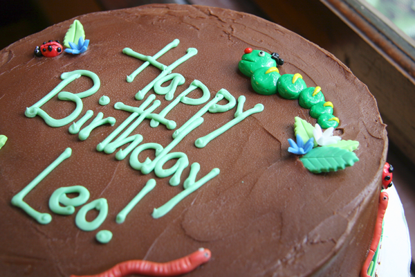 Decorated Cake Adorned with Fondant Nature Creatures from The Able Baker